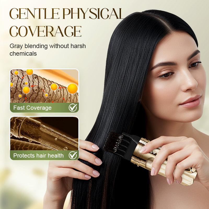 💇‍♀️ KAUFE 2. ERHALTE 1 GRATIS! ✨ 2-in-1 Haarfärbekamm – Sofortige Grauabdeckung. Sanfte Formel & Wasserdicht 🎨📦