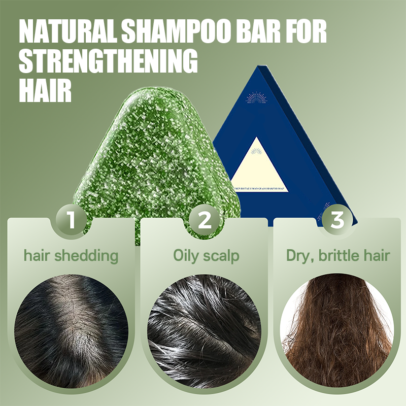 🔥Solange der Vorrat reicht 40 % Rabatt!🎉Natürliches festes Shampoo zur Stärkung der Haare