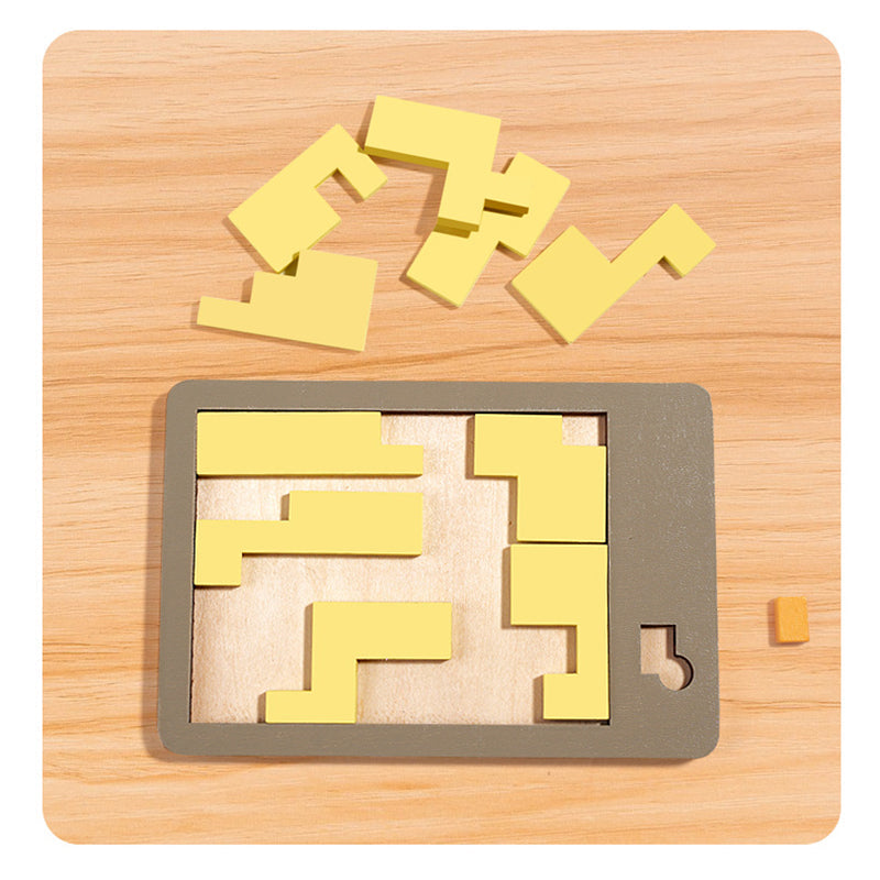 🔥Solange der Vorrat reicht 40 % Rabatt!🎉Holz-Tangram-Brettspiel