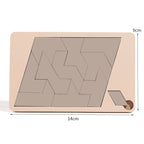 🔥Solange der Vorrat reicht 40 % Rabatt!🎉Holz-Tangram-Brettspiel