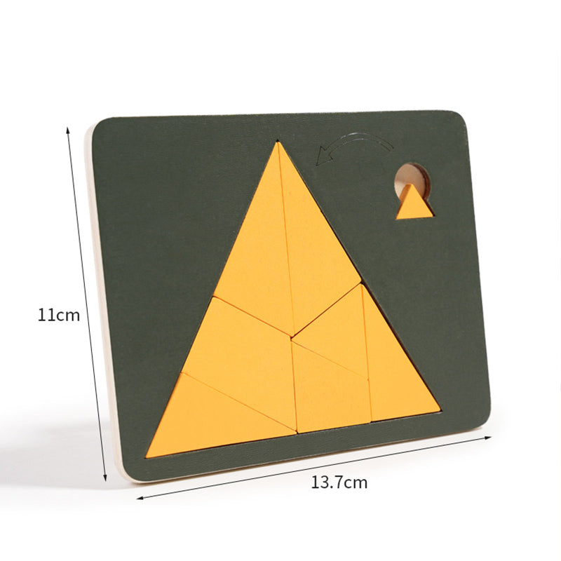 🔥Solange der Vorrat reicht 40 % Rabatt!🎉Holz-Tangram-Brettspiel