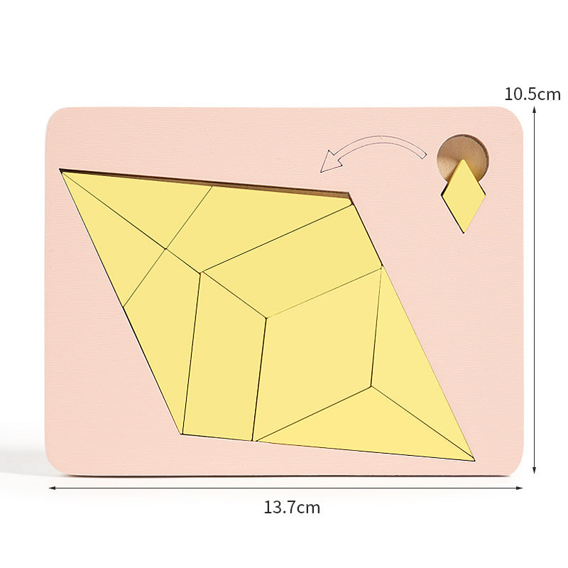 🔥Solange der Vorrat reicht 40 % Rabatt!🎉Holz-Tangram-Brettspiel