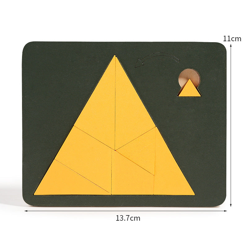 🔥Solange der Vorrat reicht 40 % Rabatt!🎉Holz-Tangram-Brettspiel