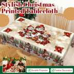 🔥Solange der Vorrat reicht 40 % Rabatt!🎉Stilvolle Tischdecke mit Weihnachtsmotiv