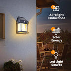 🔥 KAUF 2 ERHALT 3! 💡 SOLAR-WANDLEUCHTE MIT BEWEGUNGS-SENSOR
