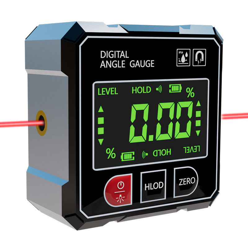 🔥Solange der Vorrat reicht 40 % Rabatt!🎉Digitales Laser-Winkelmessgerät mit 4-seitigem Magnetfuß