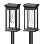 🌞 Solar-Gartenleuchte mit Filament-Optik – Wasserdicht & ideal für Wege und Rasen