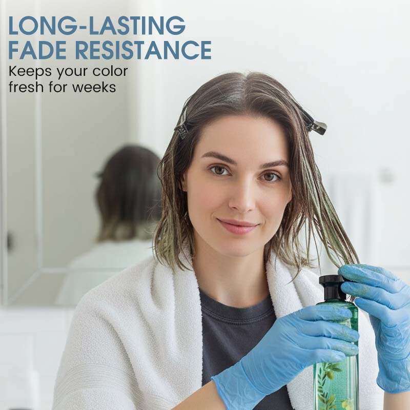 🌿 50% RABATT JETZT! 🔥 Langlebige Haarfarbe mit Ätherischen Ölen - Sanft zur Kopfhaut & Strahlender Glanz. perfekt für Natürliche Grauabdeckung ✨
