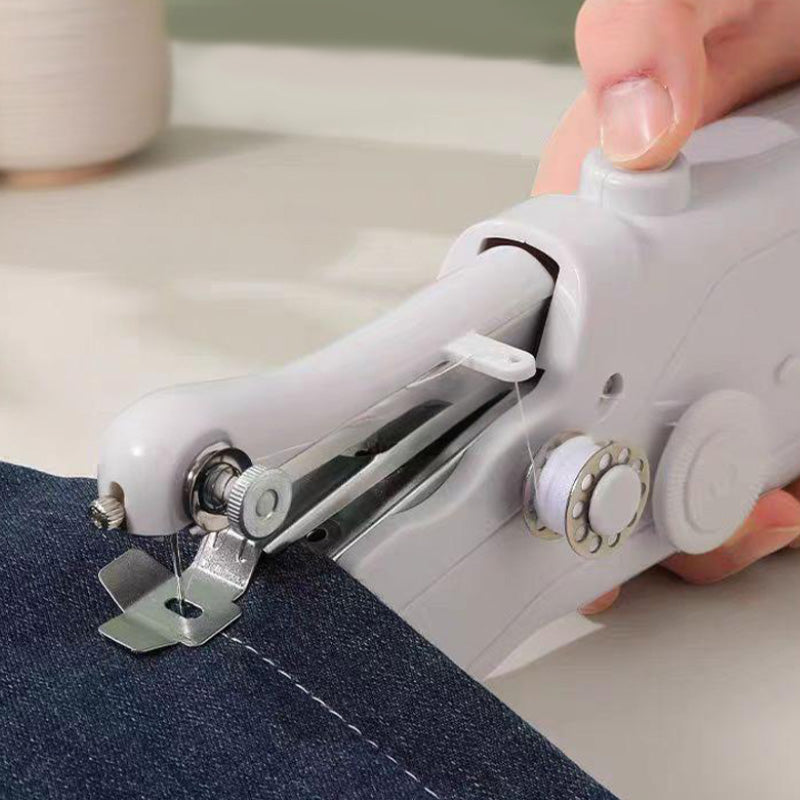 🧵 Mini Elektro-Nähmaschine – Leicht. Tragbar & Einfach zu Bedienen! ✨