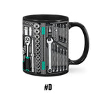 🏆Letzter Tag im Angebot: 50 % Rabatt ✨🔨Lustiger Kaffeebecher – Werkzeugkasten-Set für Mechaniker☕