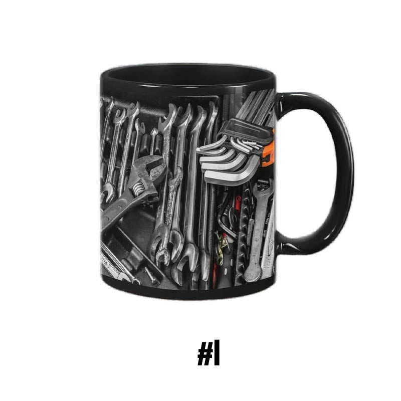 🏆Letzter Tag im Angebot: 50 % Rabatt ✨🔨Lustiger Kaffeebecher – Werkzeugkasten-Set für Mechaniker☕