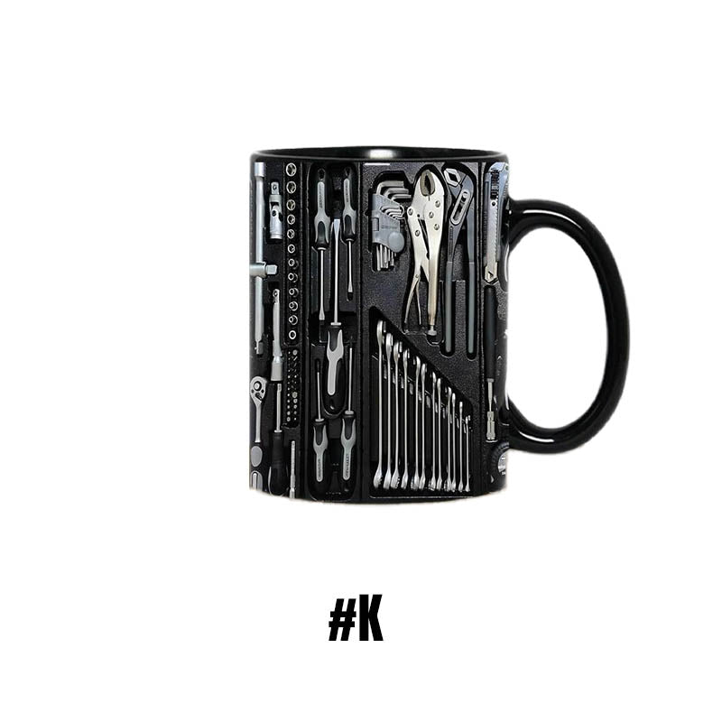 🏆Letzter Tag im Angebot: 50 % Rabatt ✨🔨Lustiger Kaffeebecher – Werkzeugkasten-Set für Mechaniker☕