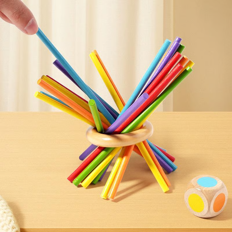 🔥Solange der Vorrat reicht 40 % Rabatt!🎉Holzstock-Spiel für Kinder