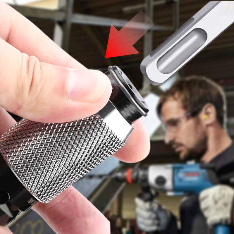 🔥Solange der Vorrat reicht 40 % Rabatt!🎉Boorhameradapter met slagboorbitset