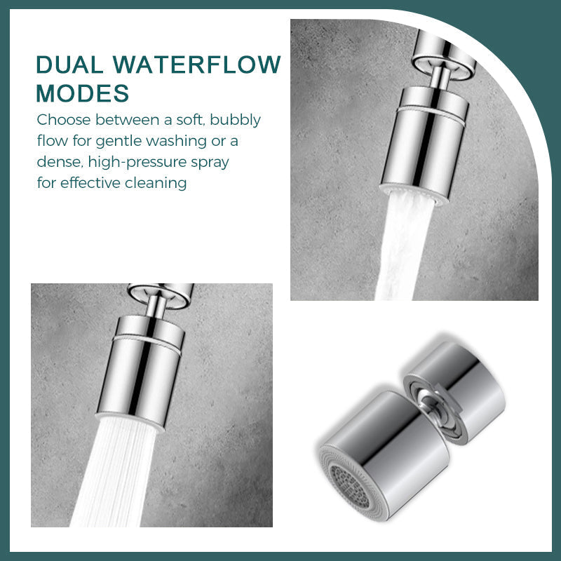 🚰✨ 360° Drehbarer Wasserhahn mit 2-in-1-Funktion & Trinkwassersprudler – Präzise Armaturen für flexibles. nachhaltiges Kochen! 🌱💧