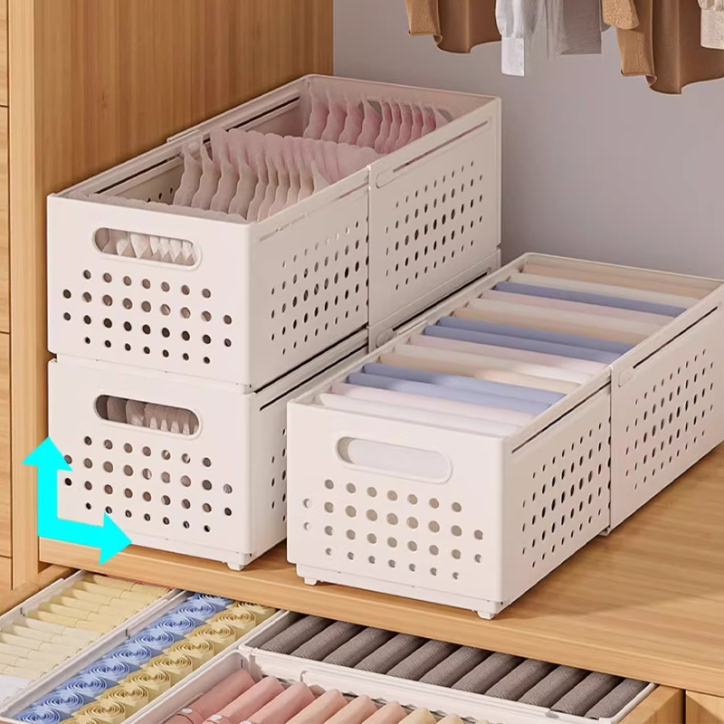 🗄️ Nur für kurze Zeit 50 % Rabatt! ✨ Ausziehbarer und verstellbarer Schubladenorganizer