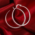✨KAUFEN SIE 1. BEKOMMEN SIE 1 GRATIS🔥Diamantgeschliffene Creolen für Damen👑