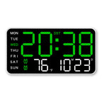 📢📢50 % RABATT !! ⏰Multifunktionale dekorative LED-Digital-Wanduhr .Die grenzenlose Digitaluhr für das moderne norwegische Zuhause