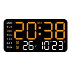 📢📢50 % RABATT !! ⏰Multifunktionale dekorative LED-Digital-Wanduhr .Die grenzenlose Digitaluhr für das moderne norwegische Zuhause