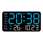 📢📢50 % RABATT !! ⏰Multifunktionale dekorative LED-Digital-Wanduhr .Die grenzenlose Digitaluhr für das moderne norwegische Zuhause