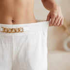 🔥Solange der Vorrat reicht 40 % Rabatt!🎉Damen-Hose mit hohem Bund. weitem Bein und Gürtelakzent💓