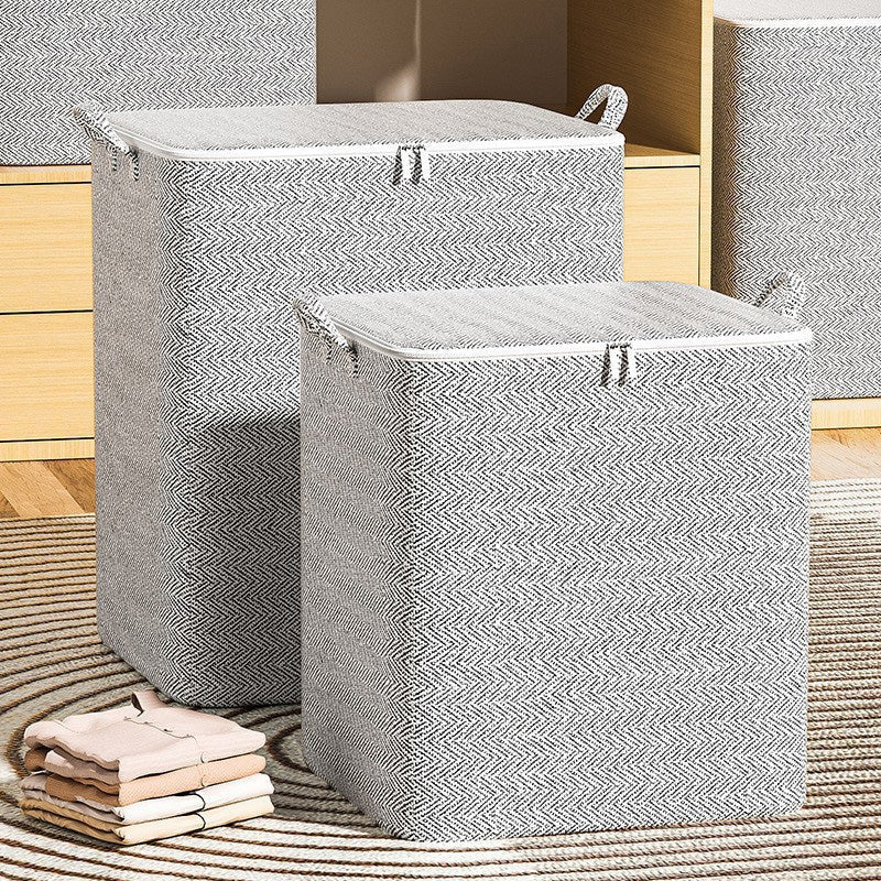 🛏️ 50% RABATT! 📦 Großvolumige Aufbewahrungstasche für Steppdecken – Wasserdicht. Mit Reißverschluss & Robust 🧳