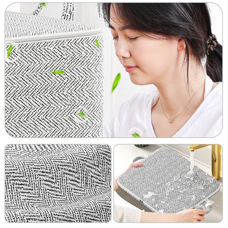 🛏️ 50% RABATT! 📦 Großvolumige Aufbewahrungstasche für Steppdecken – Wasserdicht. Mit Reißverschluss & Robust 🧳