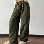 ⌛ Nur noch 3 Tage – 50 % auf alles! ⏰Lässige Weite Cordhose für Damen