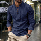 🔥Solange der Vorrat reicht 40 % Rabatt!🎉Herren einfarbiges Freizeithemd
