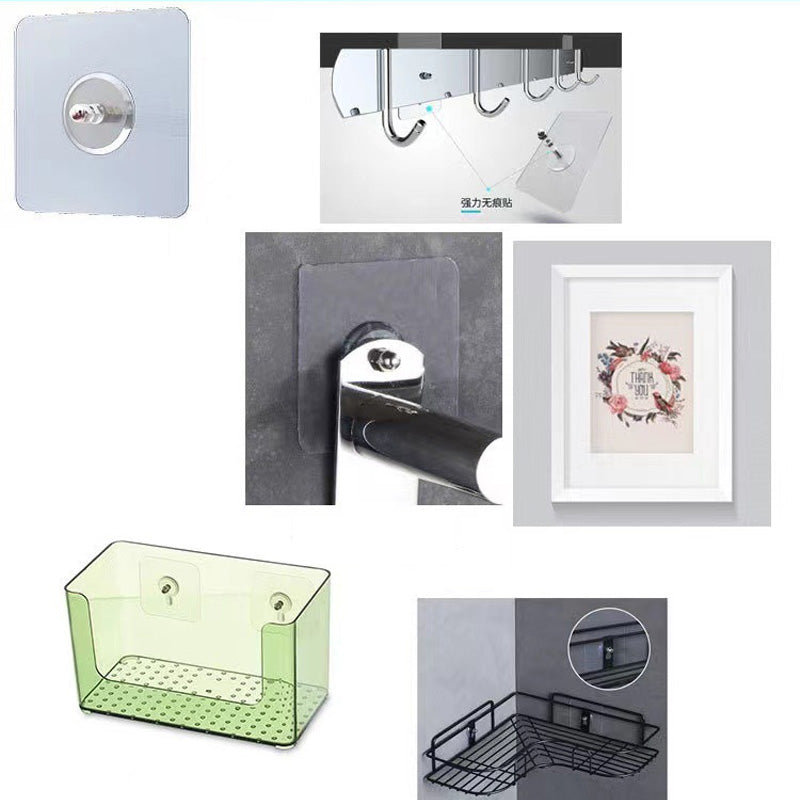 🛠️ 50% RABATT! 🪝 Klebehaken für Schwere Lasten – Hält bis zu 5kg. Bohrfreie Montage & Verstärkter Haftstreifen für Wände und Fliesen 🧱