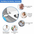 🚽 🚿 Nichtelektrischer Bidet-Aufsatz mit Doppeldüse – Hygienische Selbstreinigung. Einfache Installation & Wasserdruck-Kontrolle ✨