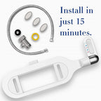 🚽 🚿 Nichtelektrischer Bidet-Aufsatz mit Doppeldüse – Hygienische Selbstreinigung. Einfache Installation & Wasserdruck-Kontrolle ✨