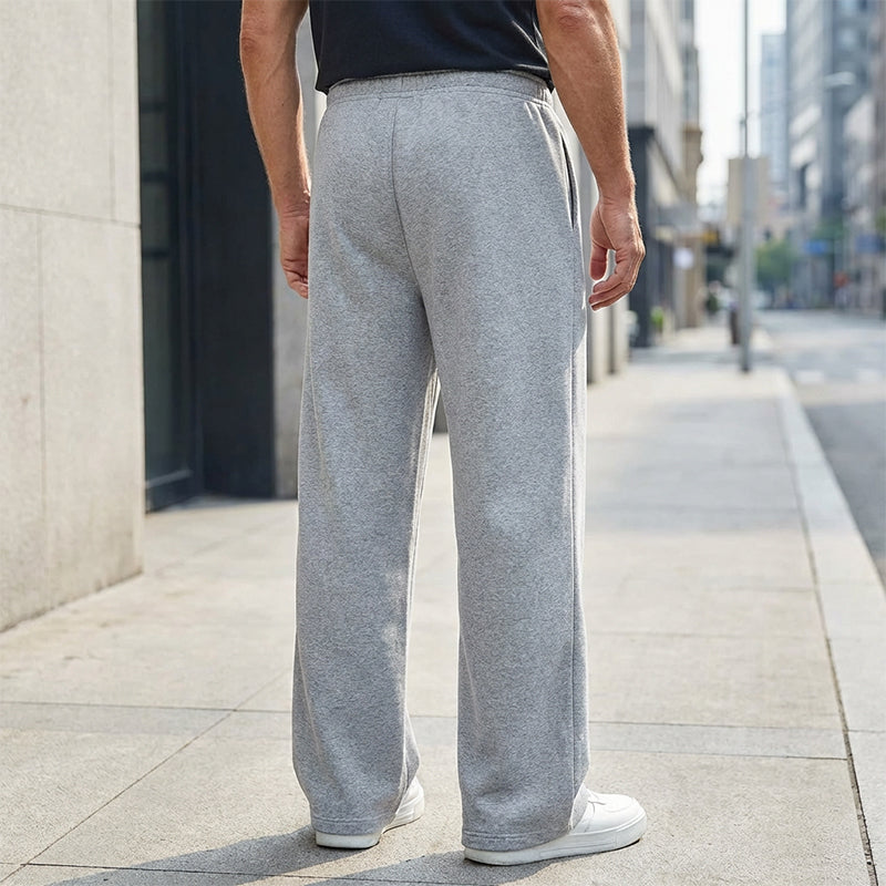 👖 60% RABATT! 🏃‍♂️ Herren-Freizeithose in Lockerer Passform – Kordelzug. Bequemes Baumwollgewebe & Vielseitig für Alltag und Sport 🌟
