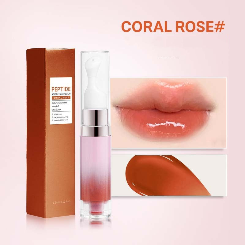🔥Solange der Vorrat reicht 40 % Rabatt!🎉Feuchtigkeitsspendendes. aufhellendes Lippenserum mit Vakuumpumpe
