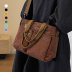 👜 50% RABATT! 🤎 Elegante Schultertasche im Vintage-Stil – Uni. Praktisch & Stilvoll für den Alltag ✨