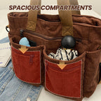 👜 50% RABATT! 🤎 Elegante Schultertasche im Vintage-Stil – Uni. Praktisch & Stilvoll für den Alltag ✨