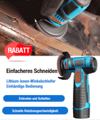🔧 60% RABATT! ⚡ Mini-Winkelschleifer ohne Bürsten – Leistungsstark. Kompakt & Ideal für Präzisionsarbeiten 🔥