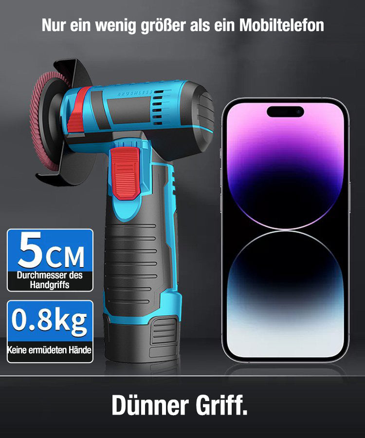 🔧 60% RABATT! ⚡ Mini-Winkelschleifer ohne Bürsten – Leistungsstark. Kompakt & Ideal für Präzisionsarbeiten 🔥
