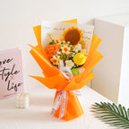 🔥Solange der Vorrat reicht 40 % Rabatt!🎉Handmade Delicate Crochet Flower Bouquet