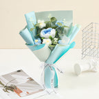 🔥Solange der Vorrat reicht 40 % Rabatt!🎉Handmade Delicate Crochet Flower Bouquet