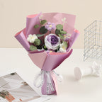 🔥Solange der Vorrat reicht 40 % Rabatt!🎉Handmade Delicate Crochet Flower Bouquet