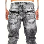 🔥Solange der Vorrat reicht 40 % Rabatt!🎉Kreative Stretch-Jeans für Herren. minimalistischer Stil. ideal für den Sommer. Emo-Stil