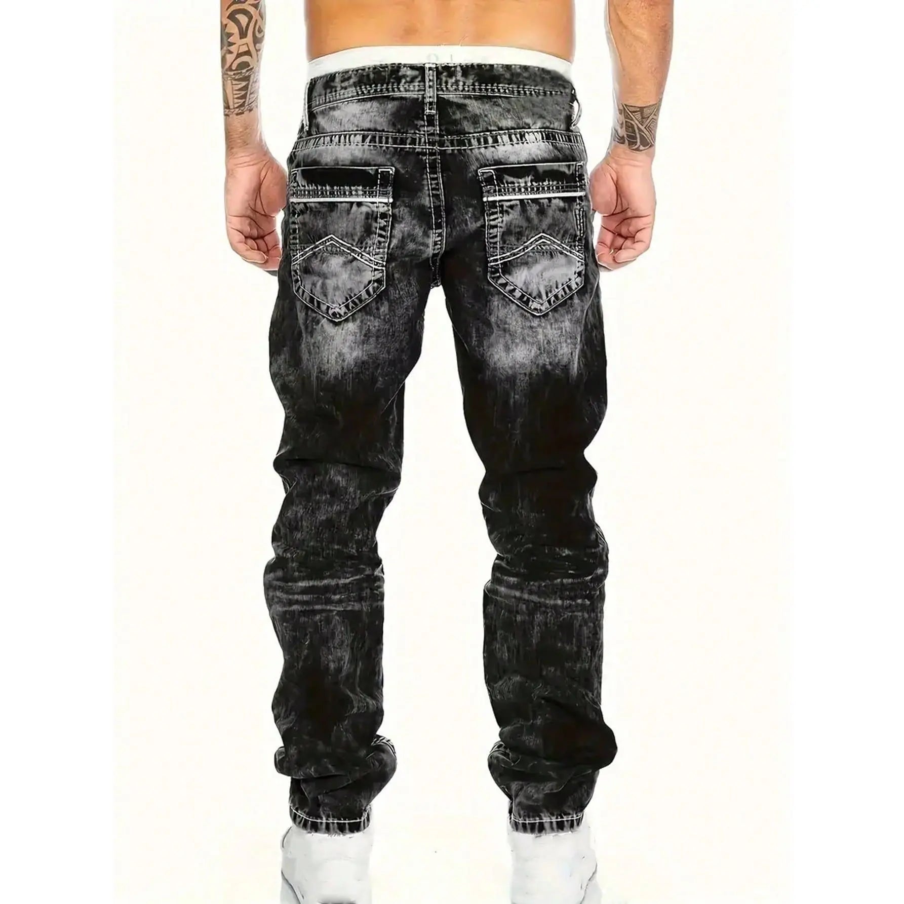 🔥Solange der Vorrat reicht 40 % Rabatt!🎉Kreative Stretch-Jeans für Herren. minimalistischer Stil. ideal für den Sommer. Emo-Stil