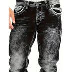 🔥Solange der Vorrat reicht 40 % Rabatt!🎉Kreative Stretch-Jeans für Herren. minimalistischer Stil. ideal für den Sommer. Emo-Stil