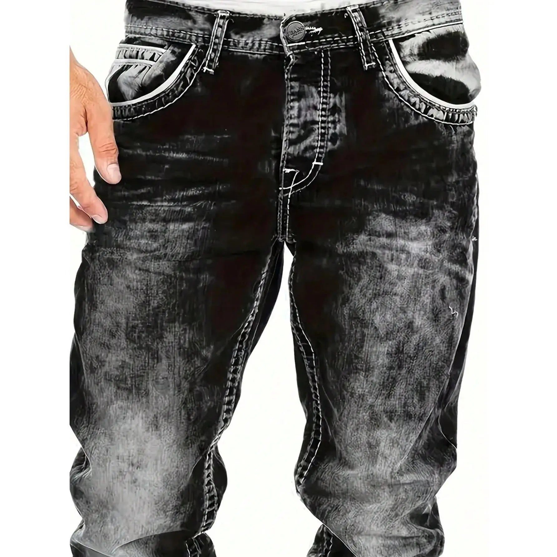 🔥Solange der Vorrat reicht 40 % Rabatt!🎉Kreative Stretch-Jeans für Herren. minimalistischer Stil. ideal für den Sommer. Emo-Stil