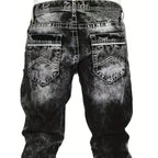 🔥Solange der Vorrat reicht 40 % Rabatt!🎉Kreative Stretch-Jeans für Herren. minimalistischer Stil. ideal für den Sommer. Emo-Stil