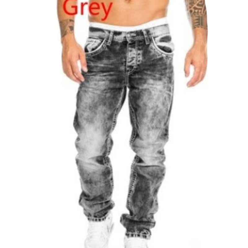 🔥Solange der Vorrat reicht 40 % Rabatt!🎉Kreative Stretch-Jeans für Herren. minimalistischer Stil. ideal für den Sommer. Emo-Stil