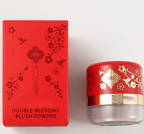 📢2 zum Preis von 1⏰Tragbares Puderrouge mit Puderquaste