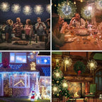 🔥Solange der Vorrat reicht 40 % Rabatt!🎉Hängende Starburst Fairy Lights für Weihnachten
