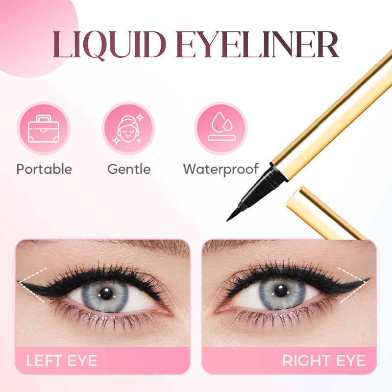 ⏳Nur für kurze Zeit: 50 % Rabatt⏰Wasserfester. geschmeidiger Flüssig-Eyeliner